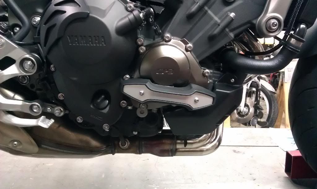yamaha fz version 2 engine guard